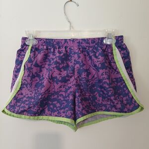 Champion Youth Girls XL (14-16) Running Shorts Lined Elastic Waist Multicolor